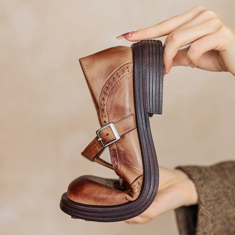 Verda - Eleganter Leder Schuh